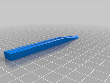 angled putty knife serojin 3d print model - Mito3D