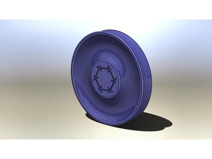 frisbee disk genjis 3d print model - Mito3D