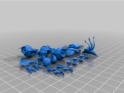 respiro selvaggio revali articolato figura bebosilvers 3d print model - Mito3D