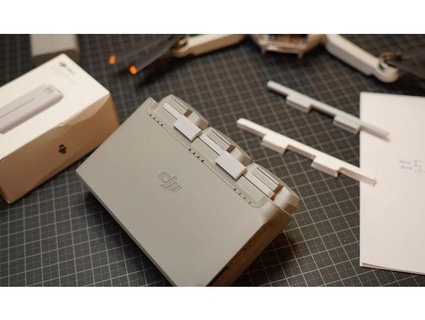 batería cuidado espaciador dji mini 2 valstedmakes 3d print model - Mito3D