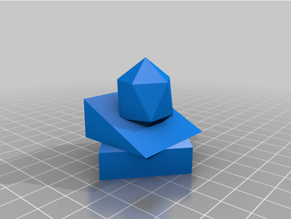 élégant géométrie projet Josh greniers 3d print model - Mito3D