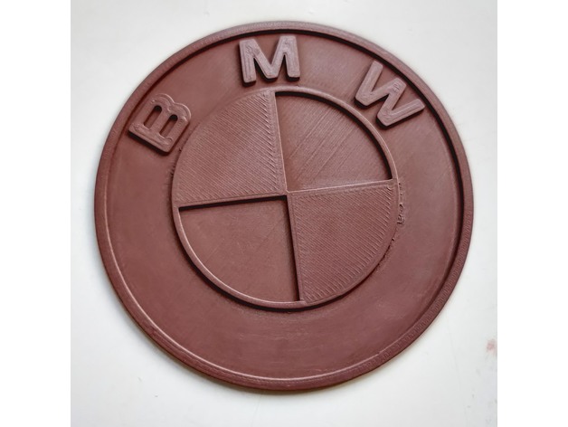 BMW logotipo delicioso designs 3D print model - Mito3D