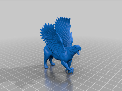 griffin thruppence 3d print model - Mito3D