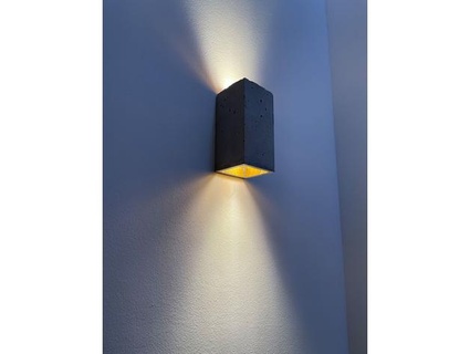 luxuoso concreto parede luminária quirinlippl 3d print model - Mito3D