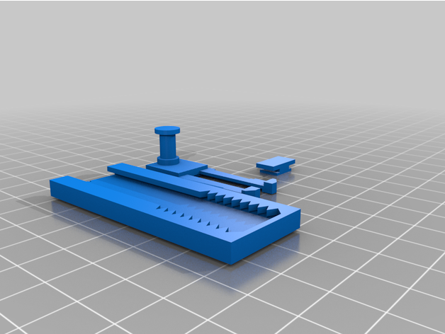 einstellbar Klebstoff Nagel Haken Schnitt Einfügen 3D print model - Mito3D