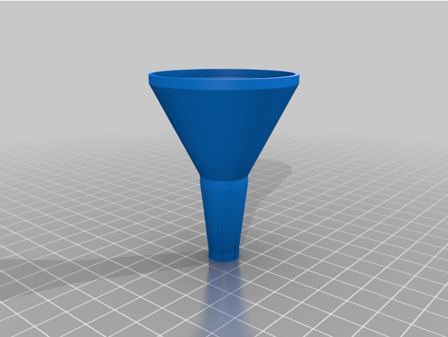 ventilado funil confuso 3D print model - Mito3D