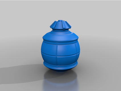 scifi granato travesseiro fofo 3d print model - Mito3D