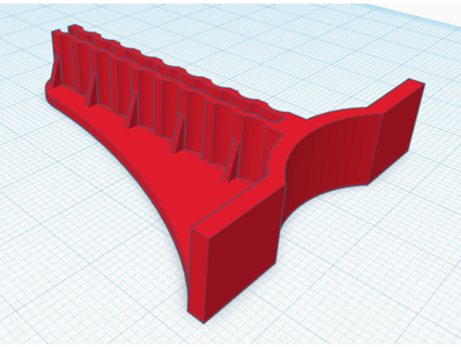 balcony trough clip rmeissn 3d print model - Mito3D