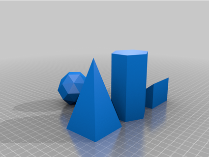 poliedros sólido redondo poliedro volta sólidos umby060707 3d print model - Mito3D