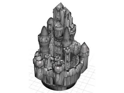 larger city settlement ti gi 3d print model - Mito3D