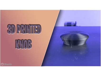 knob pot lid 3dnetic 3d print model - Mito3D