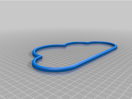 led wrapped cloud cnktn 3d print model - Mito3D