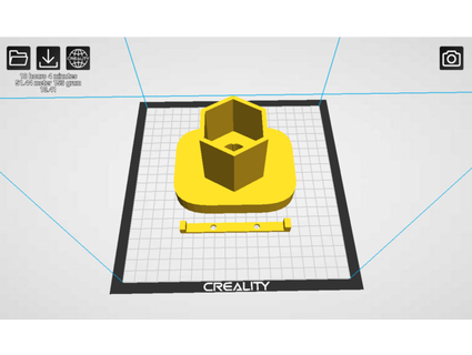 hexagon gu10 spot version 2 kmltbtozgl 3d print model - Mito3D