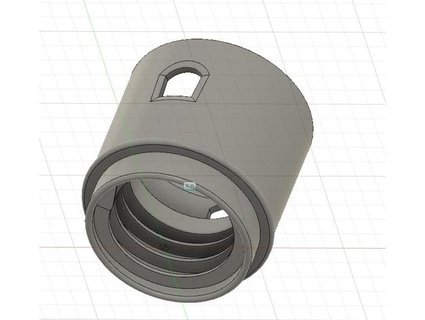 bosch vacuum cleaner pipe c35 staubsaugerschlauch auf - click clean boschlike 3d print model - Mito3D