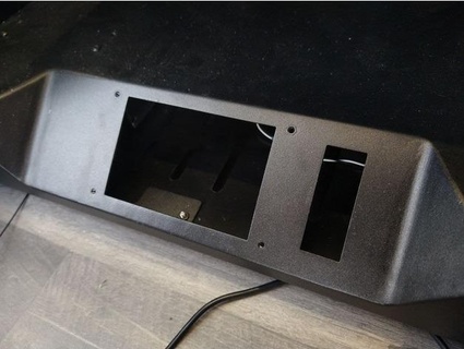 orso volante fantasma 4s davanti pannello personalizzato schermo diodoroff 3d print model - Mito3D