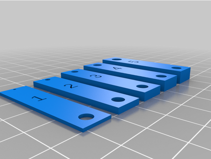 thickness gauge swatch kieraneglin 3d print model - Mito3D