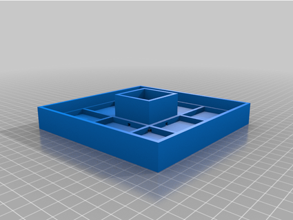 instant graine entrée arrosage récipient plateau evdom 3d print model - Mito3D