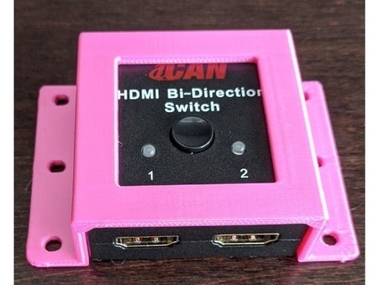 hdmi switch mount sbulgin 3d print model - Mito3D