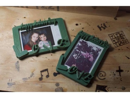 annenin gün Polaroid çerçeve kikiclough 3d print model - Mito3D