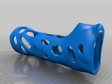 large arm cast gsbecerra 3d print model - Mito3D
