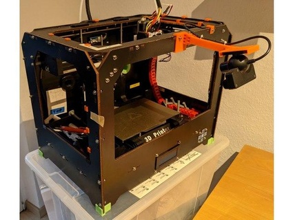 Playstation Auge montieren ctc Bizer Makerbot hegellimbo 3d print model - Mito3D
