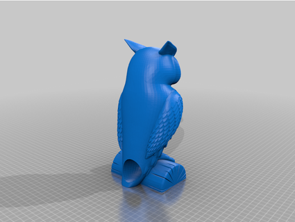 echo dot gen 3 owl andyrando 3d print model - Mito3D