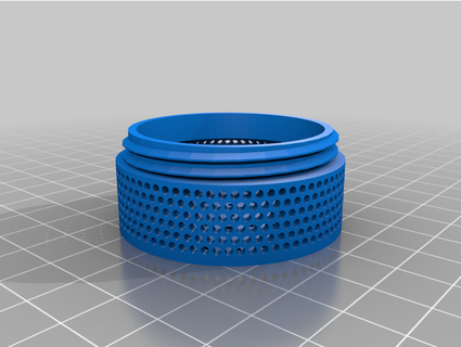 sílice gel caja giro tapa red 30 cc botcan3d 3d print model - Mito3D