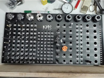 kms cnc herramientas tablero escorpión 3d print model - Mito3D