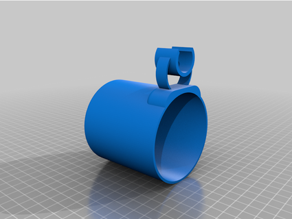 grampo muleta suporte copo kush repolho 3d print model - Mito3D
