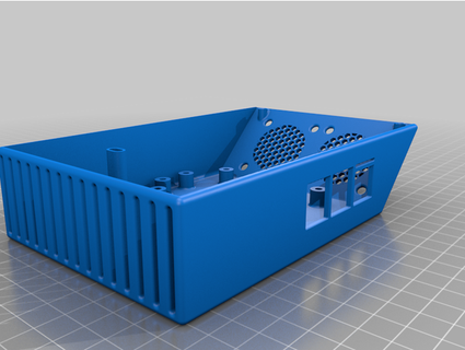 ender 3 v2 electronic box extension mainborad silent fans v1 micahjj 3d print model - Mito3D