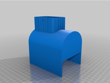 downspout adaptador jpindi 3d print model - Mito3D