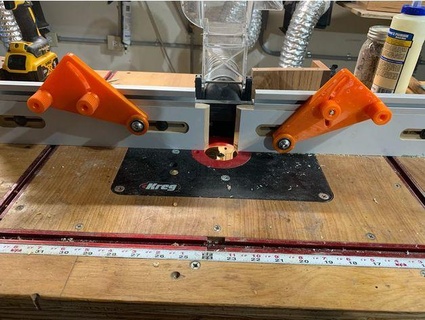 router table stock guide jxc 3d print model - Mito3D