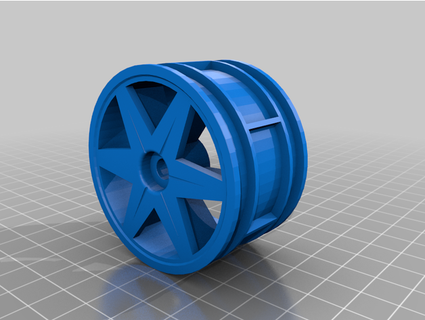 tamiya tgx mk1 wheel vash niluge 3d print model - Mito3D