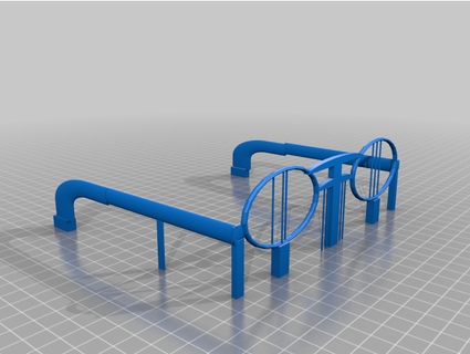 giyilebilir Güneş gözlüğü büyük ikramiye 3d print model - Mito3D