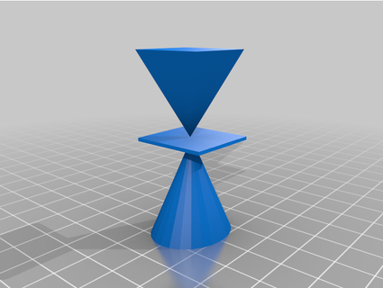 elegant Geometrie jackpatt 3d print model - Mito3D