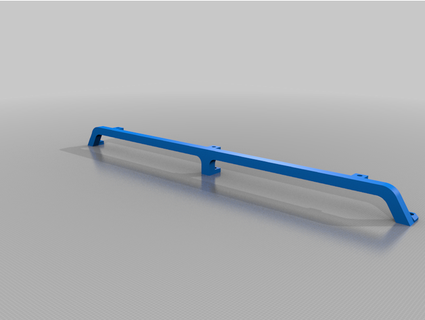 roof rack - rails pmatt1752 3d print model - Mito3D