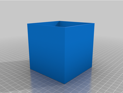 north cube table lamp lampshade encruz 3d print model - Mito3D