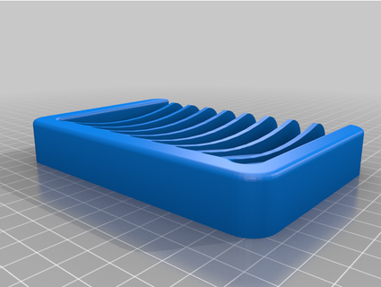 soap shelf donkeyprint 3d print model - Mito3D