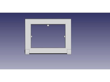 picture frame 4 - a7 pmatt1752 3d print model - Mito3D