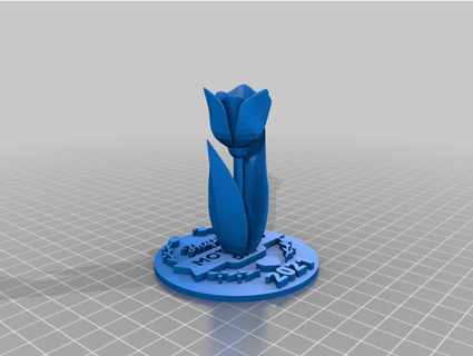 tulip remix - mother's day 2021 pur3gonz0 3d print model - Mito3D