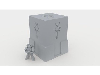 necron obelisco 2 brkyumer 3d print model - Mito3D