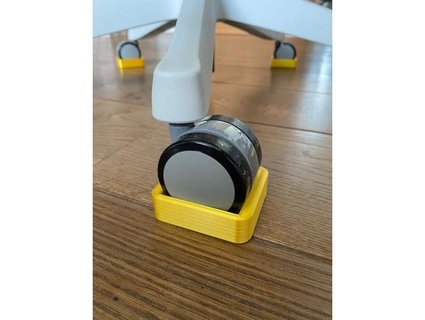 chair wheel stopper akmalznal 3d print model - Mito3D