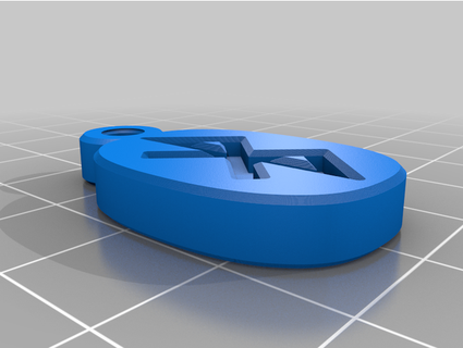 bluetooth keyring sekineppu 3d print model - Mito3D