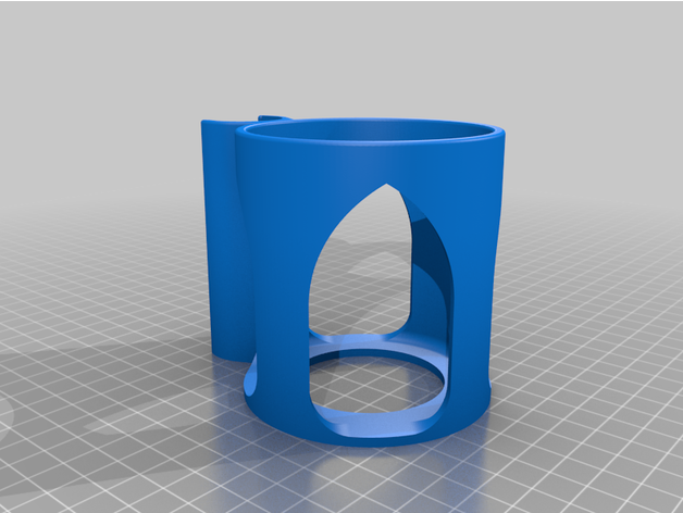 1 stanchion holder danidee 3D print model - Mito3D