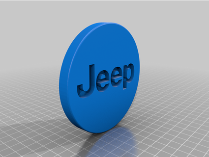 Jeep Untersetzer rogmax 3d print model - Mito3D