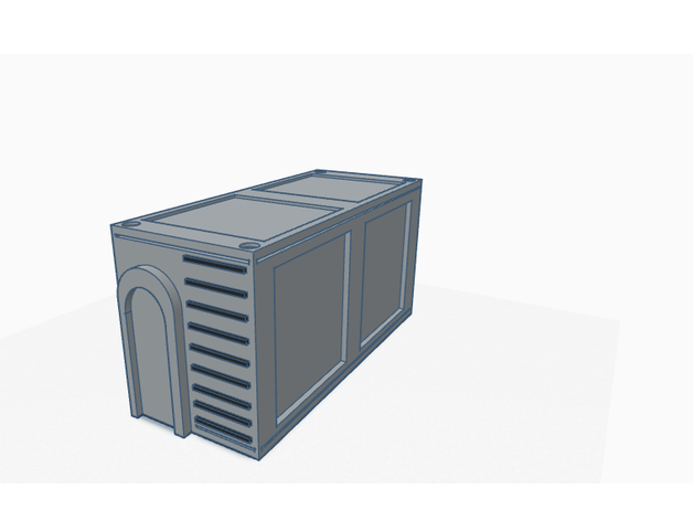 hab quadra recipiente rosnar 3D print model - Mito3D