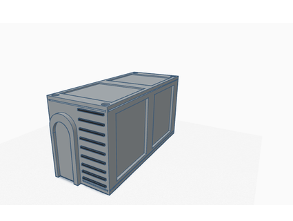 hab block container grognarl 3d print model - Mito3D