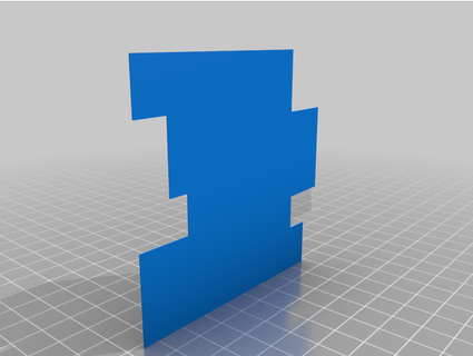 modificado inserções Minecraft luminária wookie 73 3d print model - Mito3D