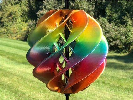 pensionato sferica vento filatore dazus 3d print model - Mito3D