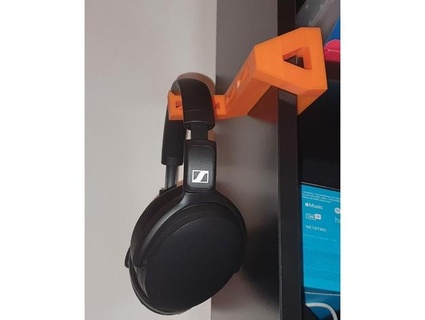 fone ouvido cabide ikea gersby estante gritando 3d print model - Mito3D